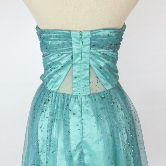 Hailey Logan $110 Jade Evening Prom Cocktail Sz 13 - Picture 9 of 11